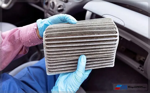 علت خنک نکردن کولر ماشین در تابستان: فیلتر کابین